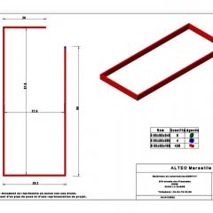 calepinage cht beton