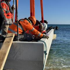 chantier prefa beton var