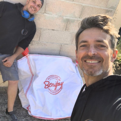 selfie devant big bag Bonifay