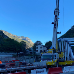 Reconstruction pont d'Ambo