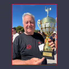 André Bonifay remporte le 1er prix coup de coeur anciens lors du championnat de France des camions