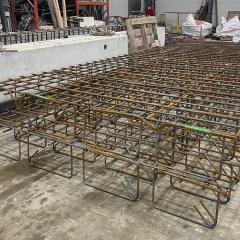 élément préfabriqué en béton bas carbone matricé armature