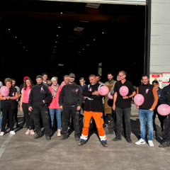 Usine de fabrication Bonifay engagée pour Octobre Rose