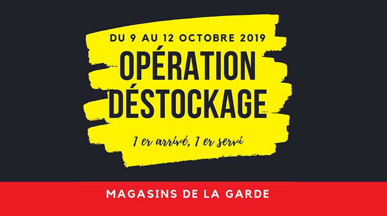 destockage La Garde