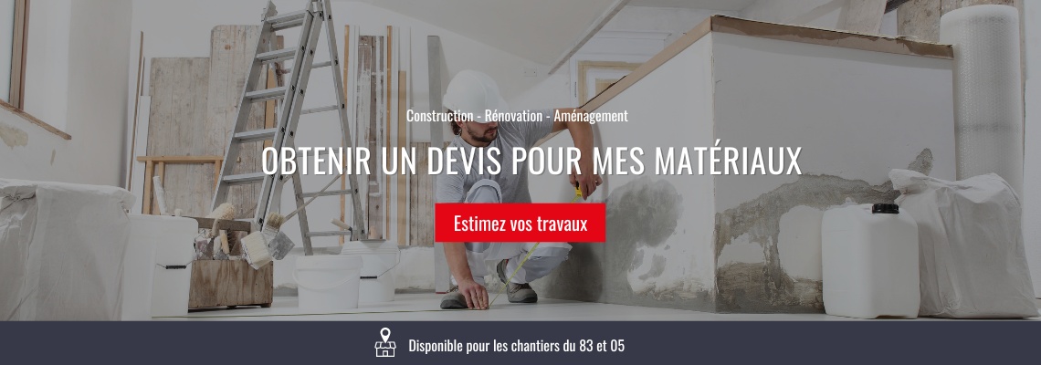 Devis materiaux de construction