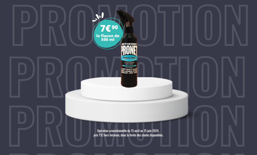 Nettoyant ligne d'eau piscine 500ml en promotion