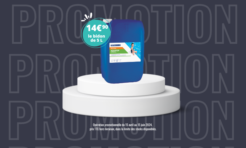 Algicide Aquatop 5 litres en promotion
