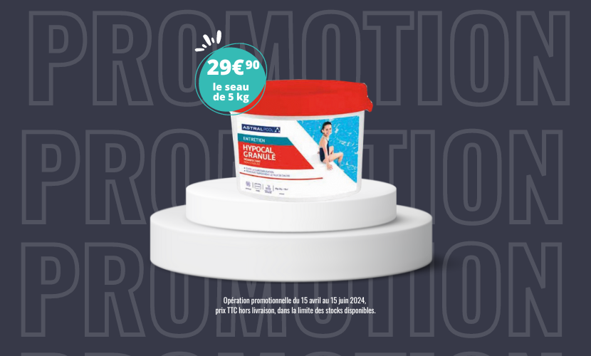 Hypochlorite de calcium 5kg en promotion