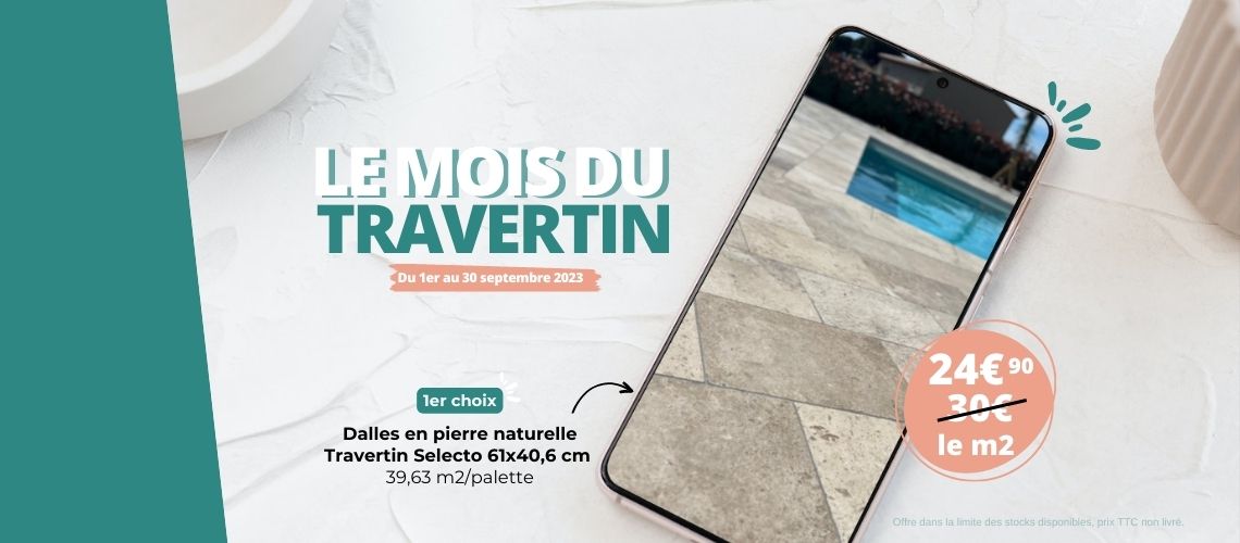 promo travertin toulon pierre naturelle