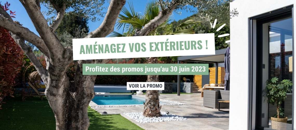 promos aménagement extérieur