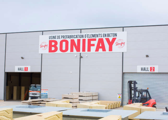 Usine de préfabrication lourde Bonifay dans le Var