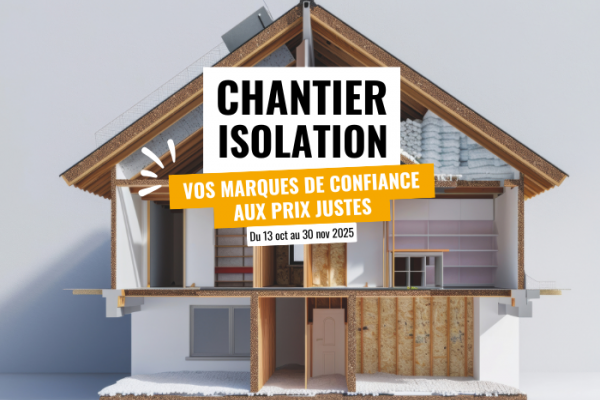 travaux isolation plaques de plâtre et étanchéité promotions Bonifay