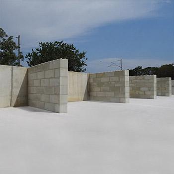 Bloc béton emboitable
