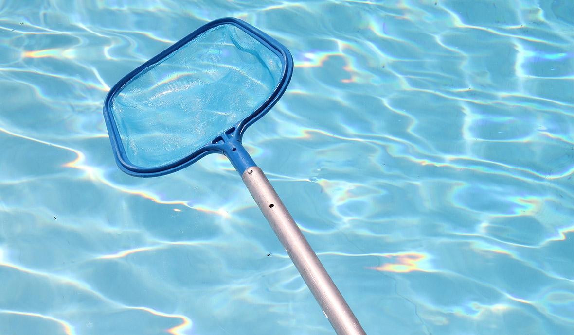 Équipement piscine épuisette  2