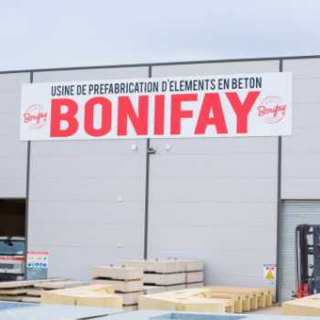 Usine de fabrication d'éléments en béton Bonifay