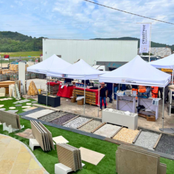 événement matériaux de construction avec fournisseurs et clients à Flassans sur Issole